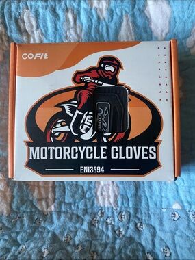 Black Men's Motorcycle Gloves — Protective Riding Gloves